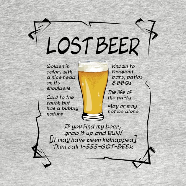 Lost Beer - on light by LaughingDevil